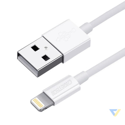 USB to Lightning cable Choetech IP0026 MFi,1.2m (white) USB to Lightning
