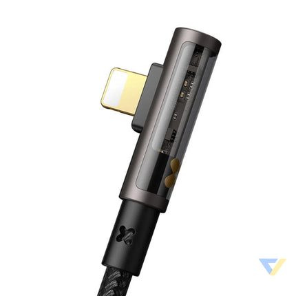 USB to lightning prism 90 degree cable Mcdodo CA 3511 1.8m (black) USB to Lightning