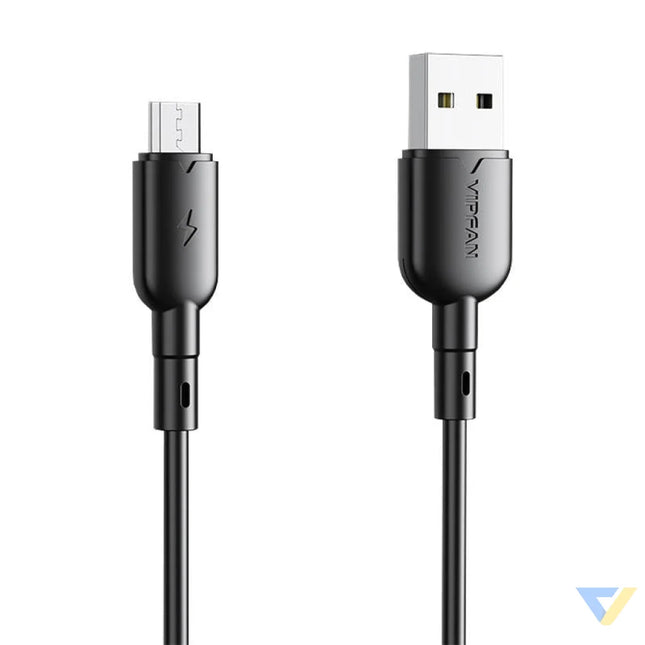 USB to Micro USB cable VFAN Colorful X11 3A 1m (black) USB to Micro USB