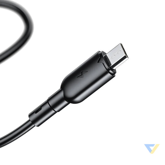 USB to Micro USB cable VFAN Colorful X11 3A 1m (black) USB to Micro USB