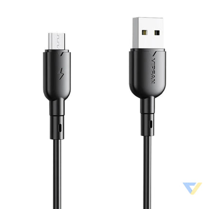 USB to Micro USB cable VFAN Colorful X11 3A 1m (black) USB to Micro USB