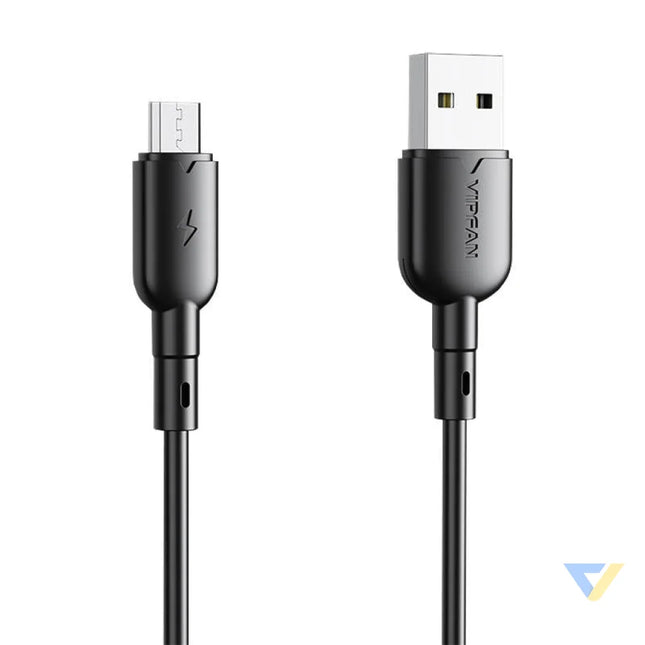 USB to Micro USB cable VFAN Colorful X11 3A 1m (black) USB to Micro USB
