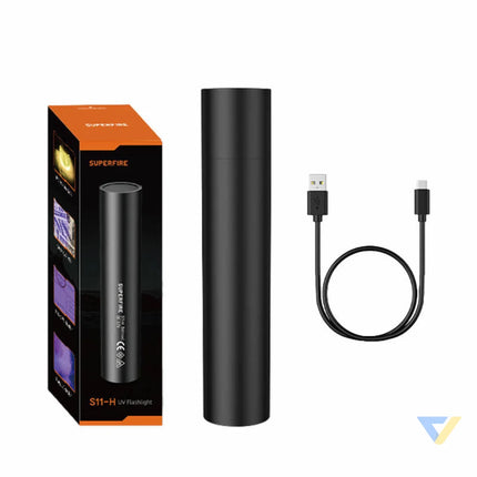 UV Flashlight Supfire S11 H 365NM USB UV flashlights