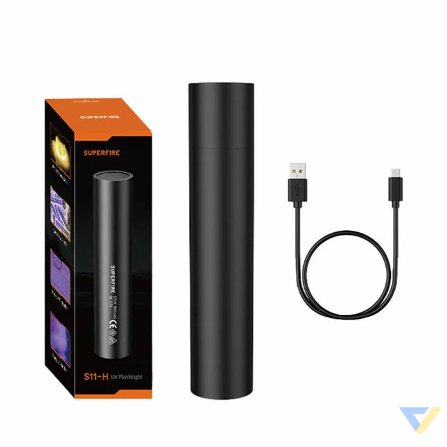 UV Flashlight Supfire S11 H 365NM USB UV flashlights