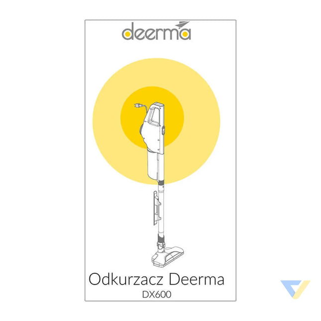 Vacuum cleaner Deerma DX600 (black) Upright vacuum cleaners