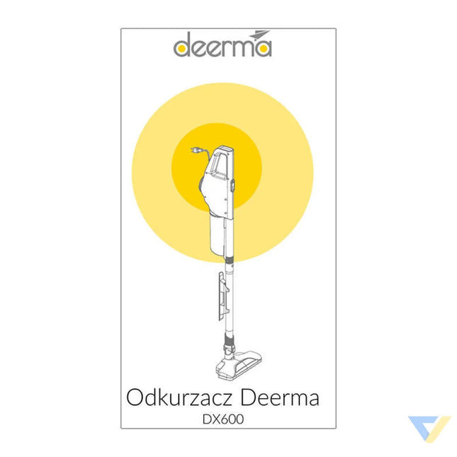 Vacuum cleaner Deerma DX600 (black) Upright vacuum cleaners