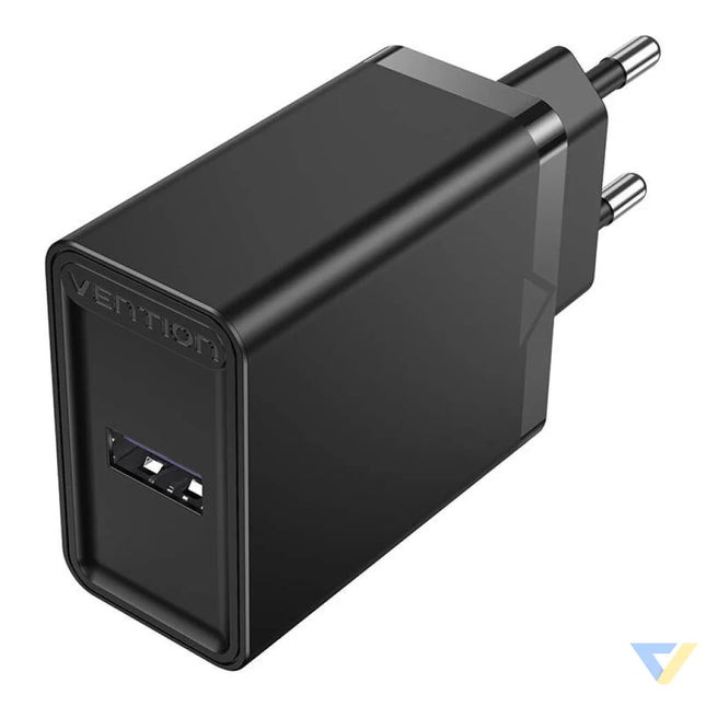 Vention FACB0 EU USB Charger 22.5W (black) mains chargers