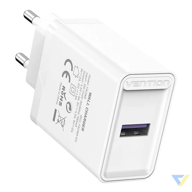 Vention FACW0 EU USB Charger 22.5W (white) mains chargers