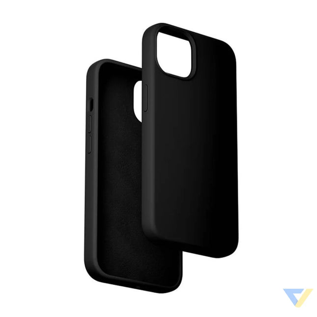 Vention KUFB0 10 Silicone Case for iPhone 15 (black) Protective cases for smartphones