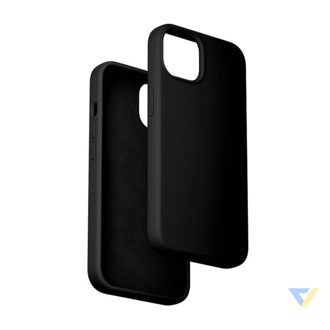 Vention KUFB0 10 Silicone Case for iPhone 15 (black) Protective cases for smartphones