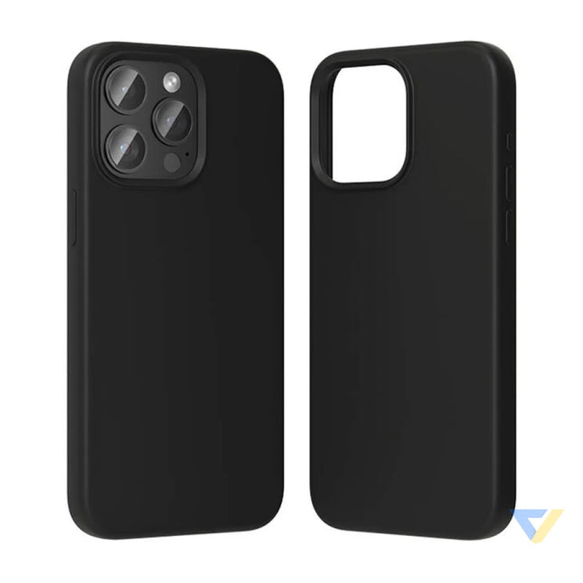 Vention KUFB0 30 Silicone Case for iPhone 15 Pro (black) Protective cases for smartphones