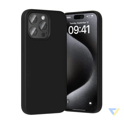 Vention KUFB0 30 Silicone Case for iPhone 15 Pro (black) Protective cases for smartphones