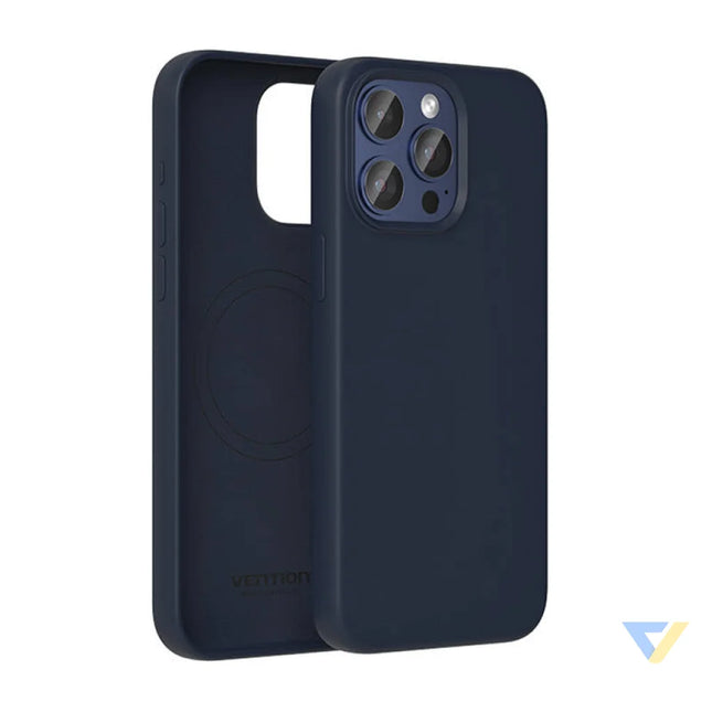 Vention KUFL0 30 Silicone Case for iPhone 15 Pro (blue) Protective cases for smartphones