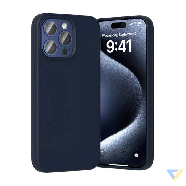 Vention KUFL0 30 Silicone Case for iPhone 15 Pro (blue) Protective cases for smartphones