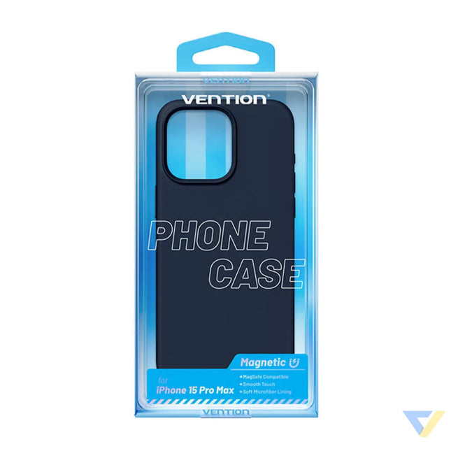 Vention KUFL0 40 Silicone Case for iPhone 15 Pro Max (blue) Protective cases for smartphones