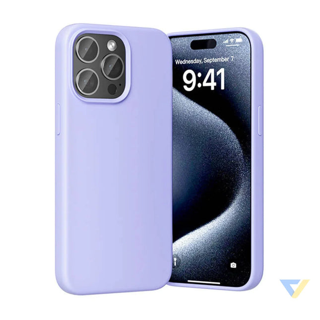 Vention KUFV0 30 Silicone Case for iPhone 15 Pro (purple) Protective cases for smartphones