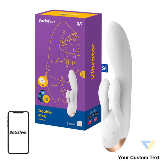 Vibrator Satisfyer Double Flex with App (White) Vibrators