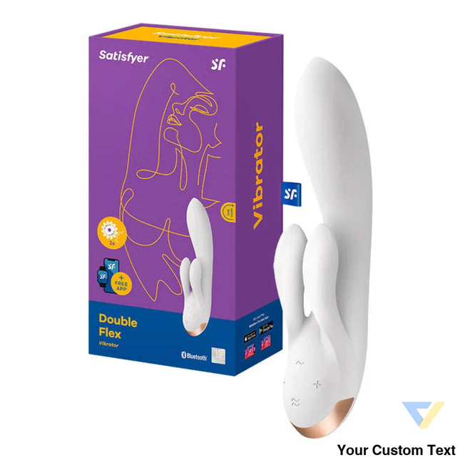 Vibrator Satisfyer Double Flex with App (White) Vibrators