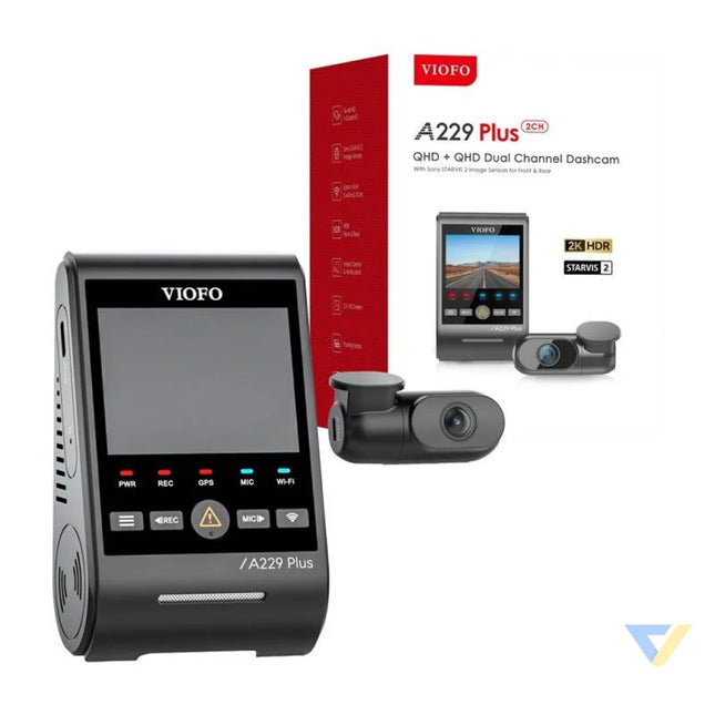 VIOFO A229 PLUS 2CH 2K + 2K WiFi GPS Video recorders