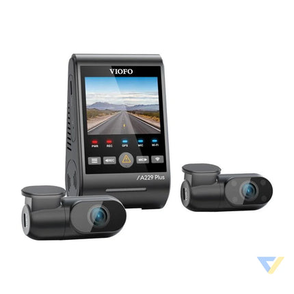 VIOFO A229 PLUS 3CH 2K + 1080p WiFi GPS Video recorders