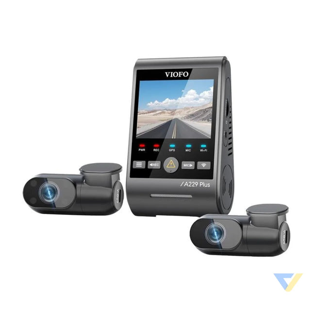 VIOFO A229 PLUS 3CH 2K + 1080p WiFi GPS Video recorders
