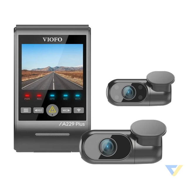 VIOFO A229 PLUS 3CH 2K + 1080p WiFi GPS Video recorders