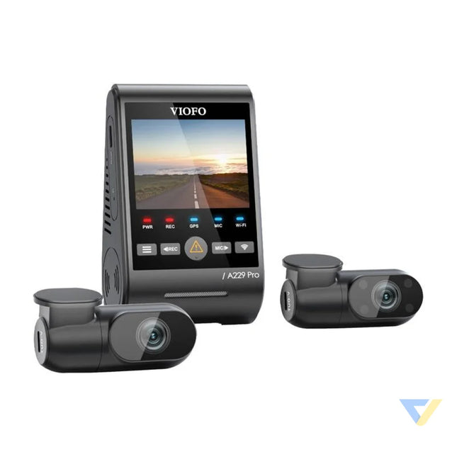 VIOFO A229 PRO 3CH 4K + 2K + 1080P WiFi GPS Video recorders
