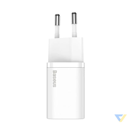 Wall charger Baseus Super Si Quick Charger 1C 25W (white) mains chargers