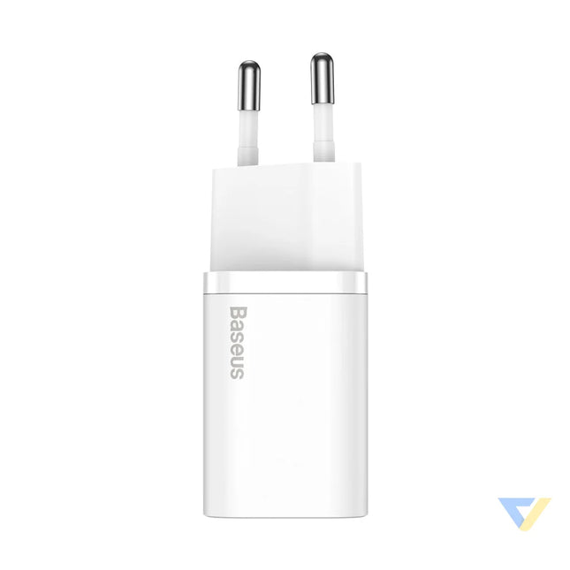 Wall charger Baseus Super Si Quick Charger 1C 25W (white) mains chargers