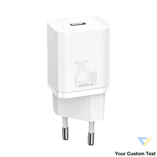 Wall charger Baseus Super Si Quick Charger 1C 25W (white) mains chargers