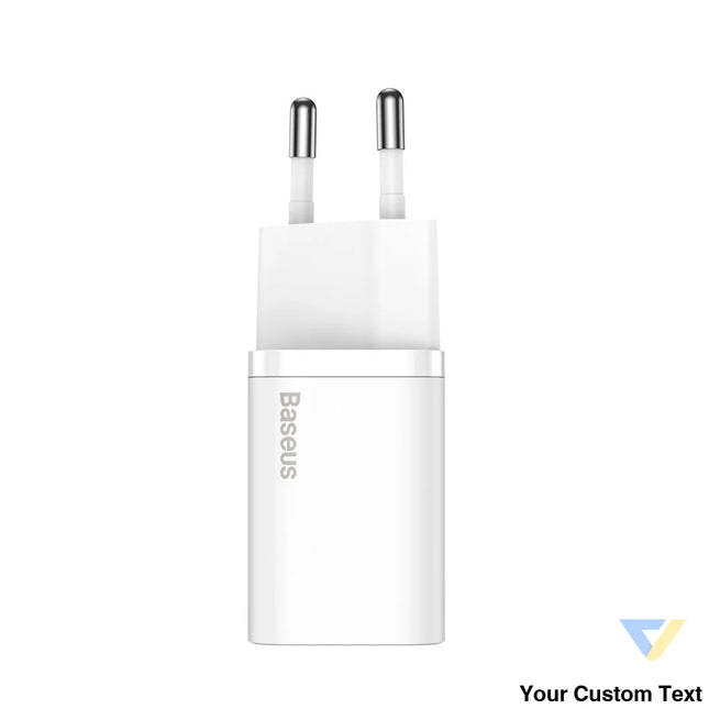 Wall charger Baseus Super Si Quick Charger 1C 25W (white) mains chargers