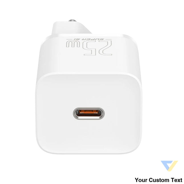 Wall charger Baseus Super Si Quick Charger 1C 25W (white) mains chargers