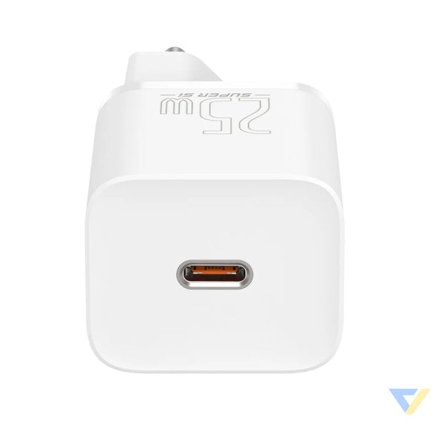 Wall charger Baseus Super Si Quick Charger 1C 25W (white) mains chargers