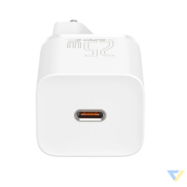 Wall charger Baseus Super Si Quick Charger 1C 25W (white) mains chargers