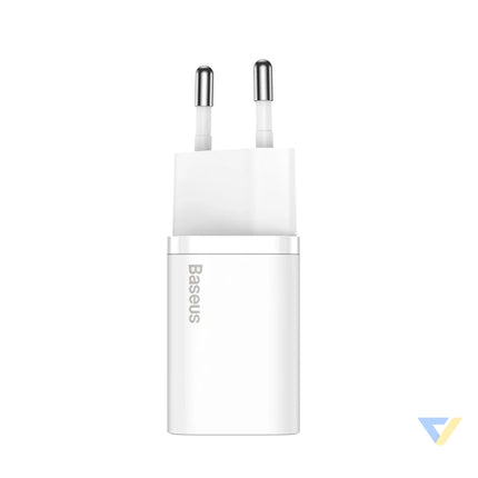 Wall charger Baseus Super Si Quick Charger 1C 25W (white) mains chargers