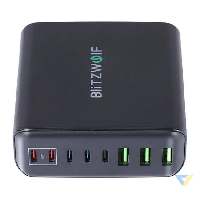Wall charger Blitzwolf BW S26 250W (black) mains chargers
