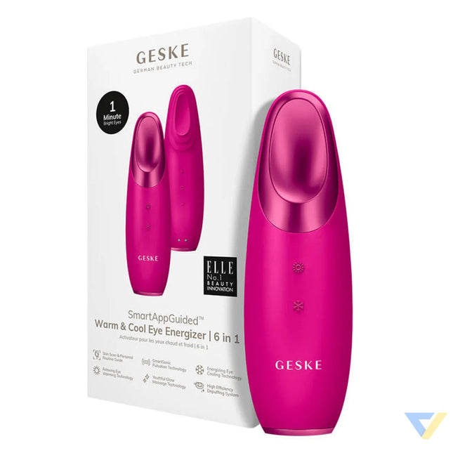 Warm & Cool Eye Energizer 6 in 1 Geske with APP (magenta) Massagers