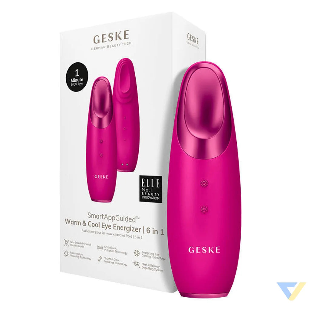 Warm & Cool Eye Energizer 6 in 1 Geske with APP (magenta) Massagers