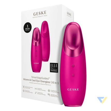 Warm & Cool Eye Energizer 6 in 1 Geske with APP (magenta) Massagers