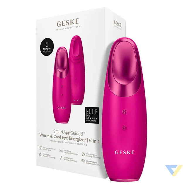 Warm & Cool Eye Energizer 6 in 1 Geske with APP (magenta) Massagers