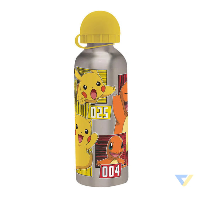 Water Bottle 500 ml Pokemon Pikachu and Charmander KiDS Licensing Breakfast boxes and bidons
