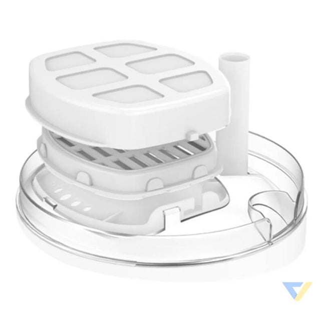Water Fountain for pets 1l Dogness (white) Water dispensers