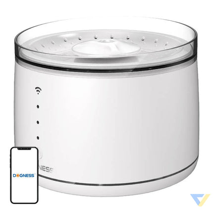 Water Fountain for pets Dogness D07 1,8l (white) Water dispensers