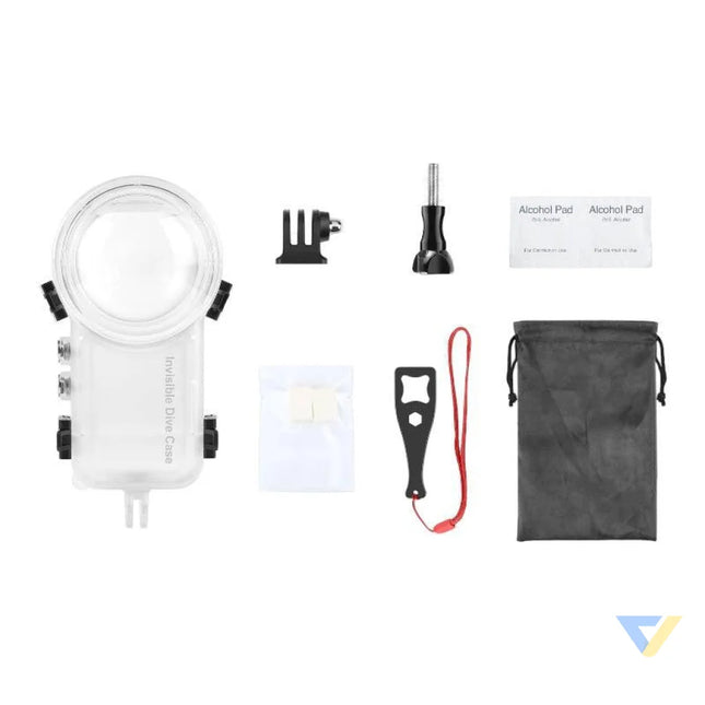 Waterproof diving case PULUZ for Insta360 X4 For sports cameras