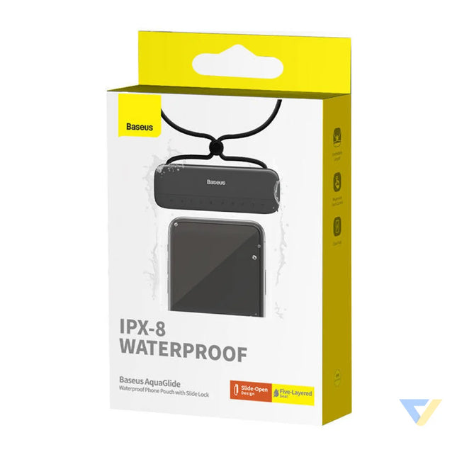 Waterproof phone case Baseus AquaGlide (black) Waterproof cases