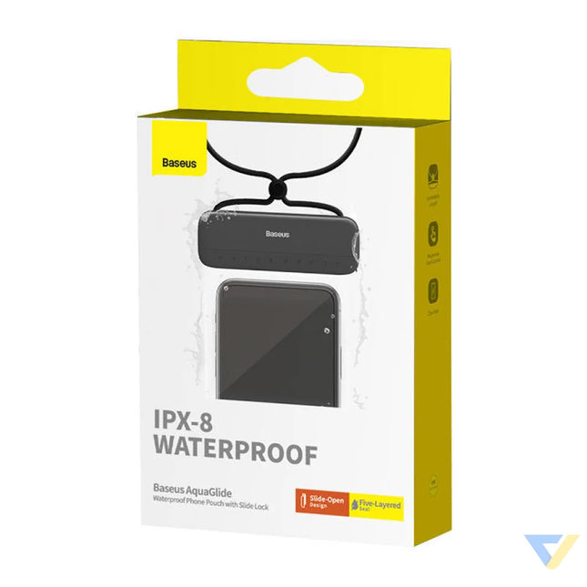 Waterproof phone case Baseus AquaGlide (black) Waterproof cases