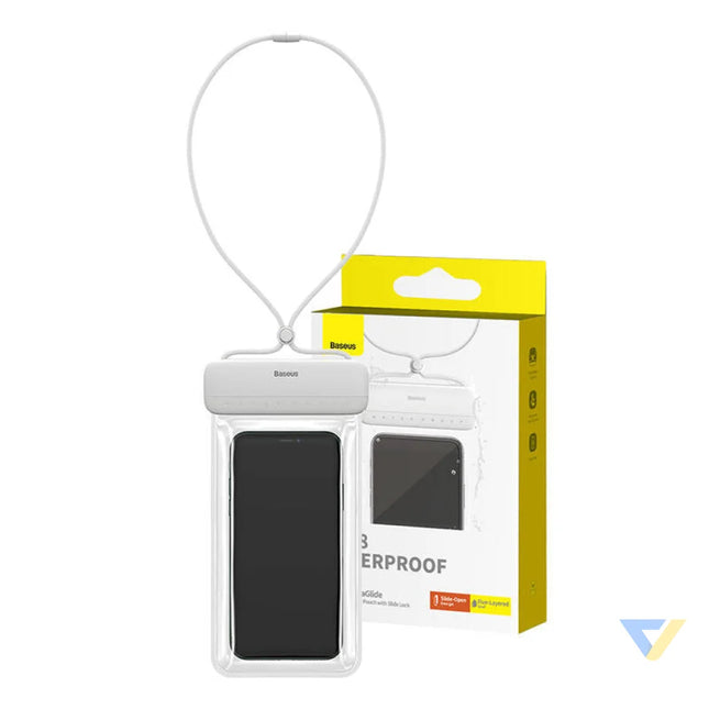 Waterproof phone case Baseus AquaGlide (white) Waterproof cases