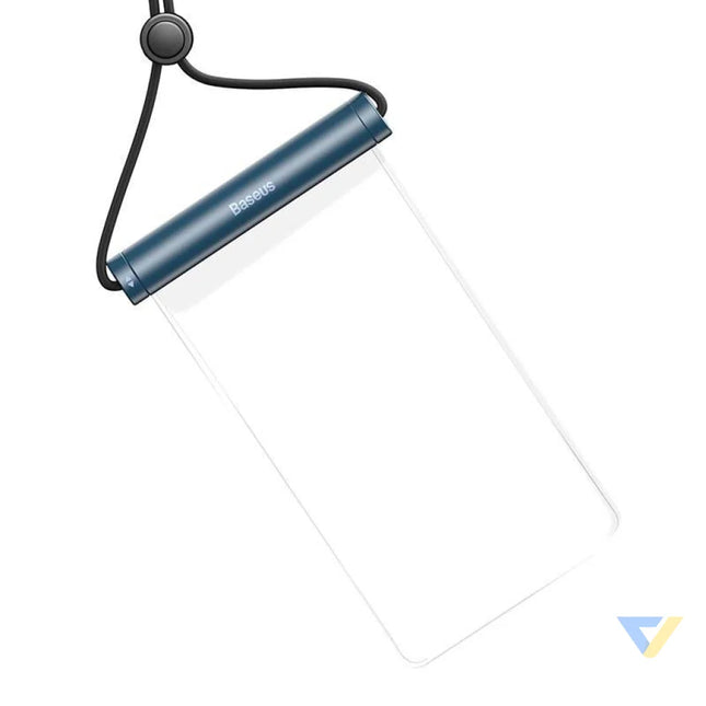 Waterproof phone case Baseus AquaGlide with Cylindrical Slide Lock (blue) Waterproof cases