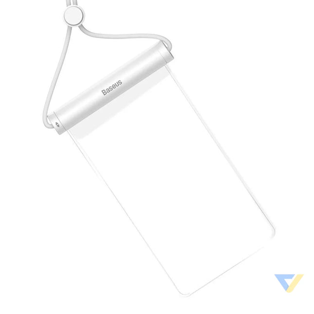 Waterproof phone case Baseus AquaGlide with Cylindrical Slide Lock (white) Waterproof cases