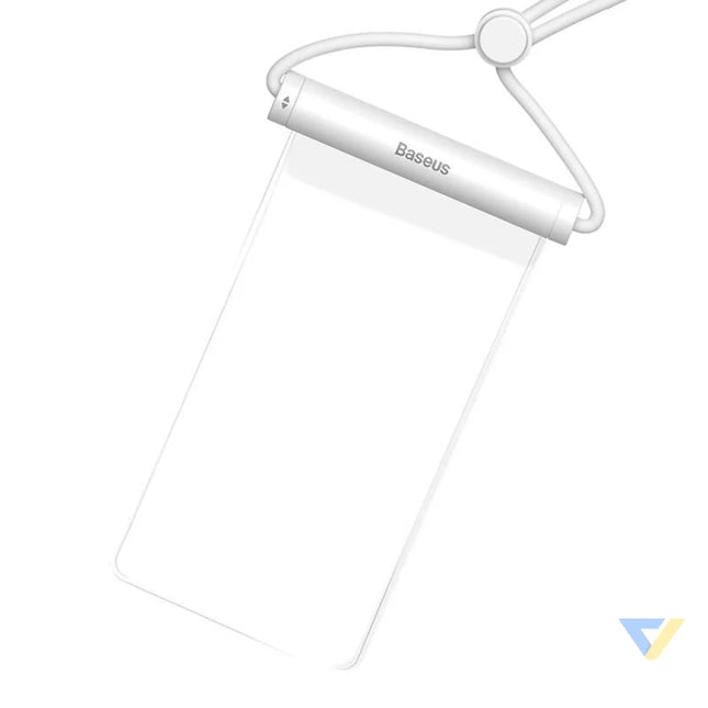 Waterproof phone case Baseus AquaGlide with Cylindrical Slide Lock (white) Waterproof cases